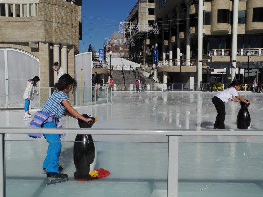 Learning to skate with a penguin